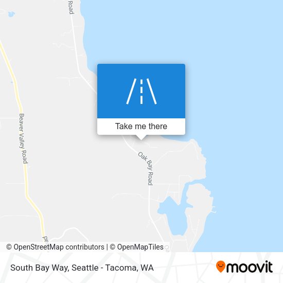 South Bay Way map