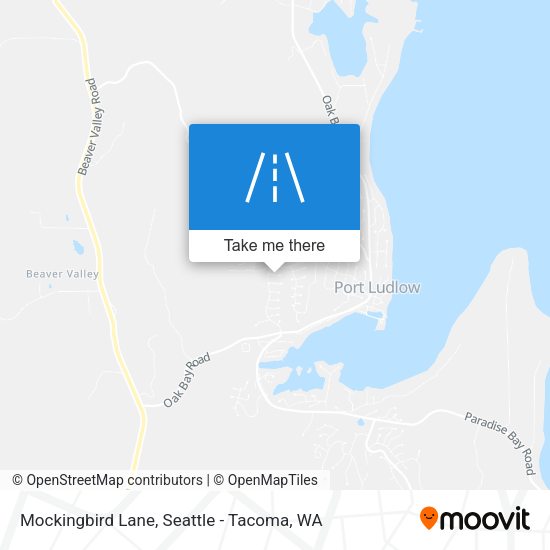 Mockingbird Lane map