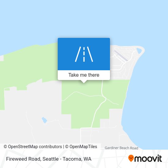 Mapa de Fireweed Road