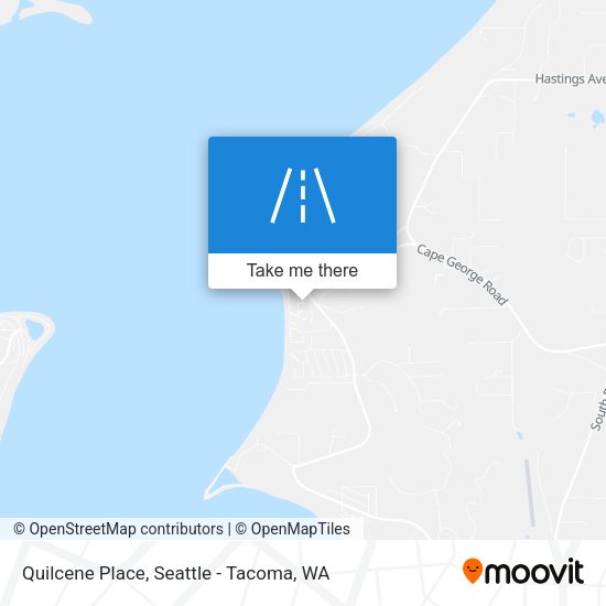 Mapa de Quilcene Place