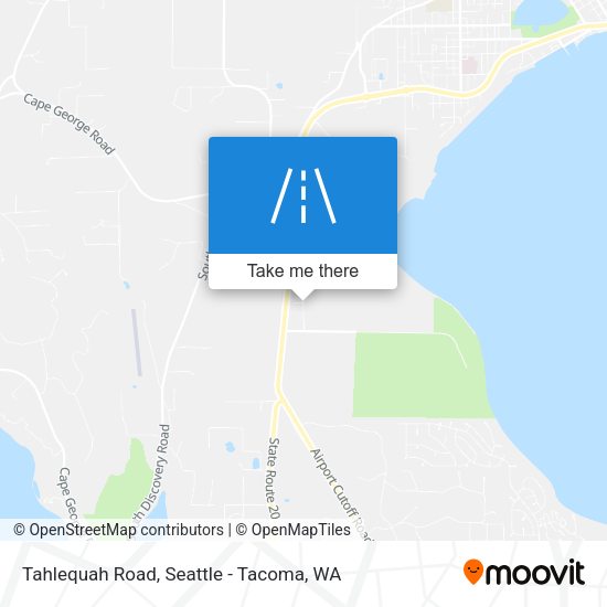 Mapa de Tahlequah Road