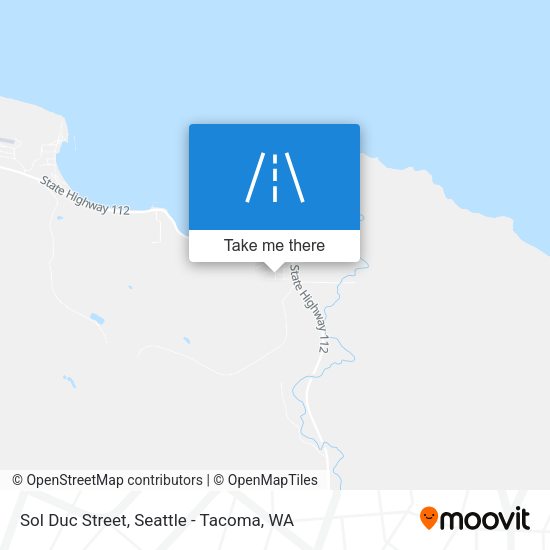 Mapa de Sol Duc Street