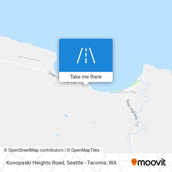 Konopaski Heights Road map