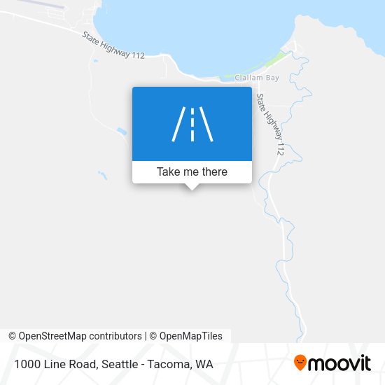 Mapa de 1000 Line Road