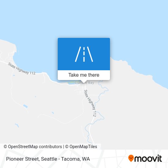 Pioneer Street map