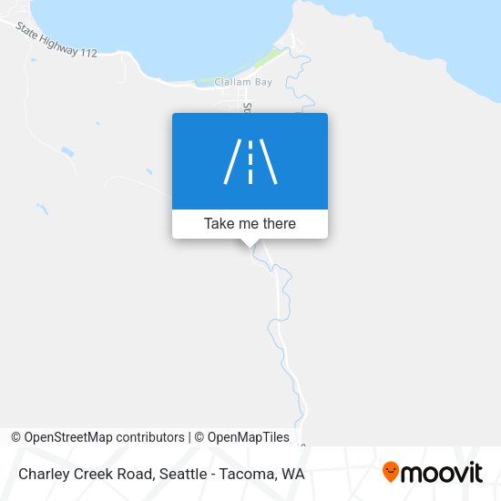 Charley Creek Road map