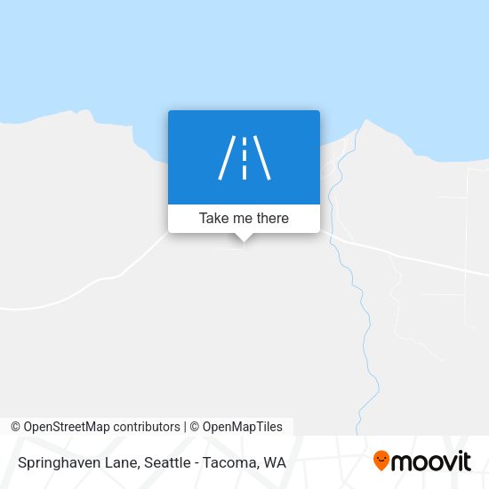 Springhaven Lane map