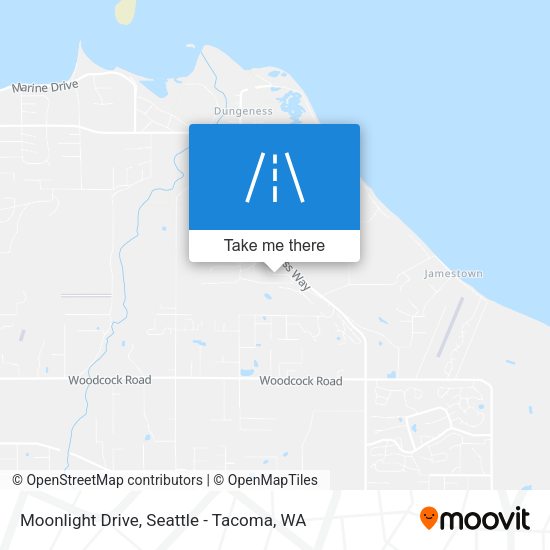 Mapa de Moonlight Drive