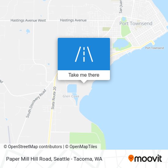 Mapa de Paper Mill Hill Road