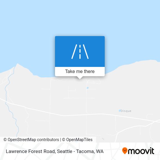 Mapa de Lawrence Forest Road