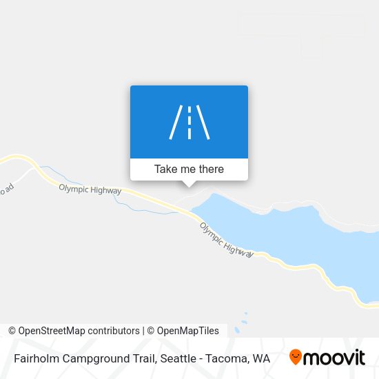 Mapa de Fairholm Campground Trail