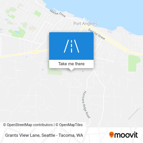 Grants View Lane map