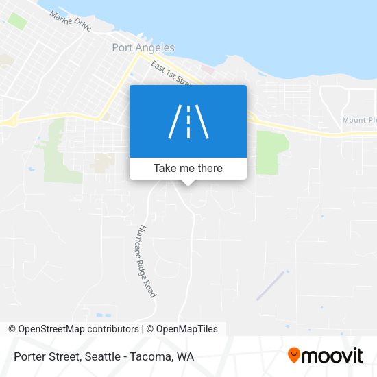 Porter Street map