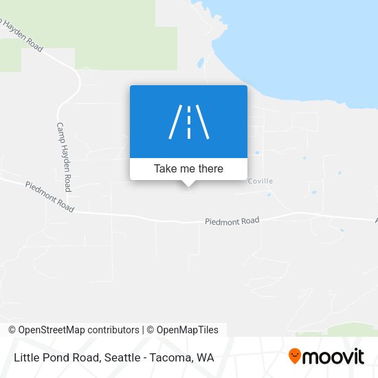 Little Pond Road map