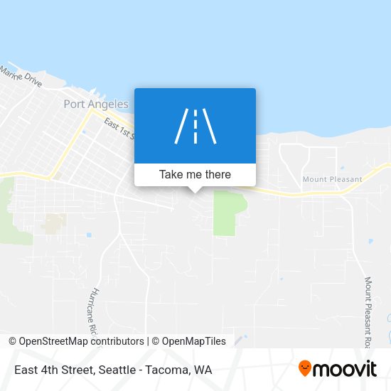 Mapa de East 4th Street