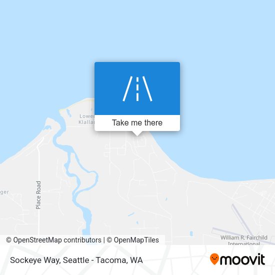 Sockeye Way map