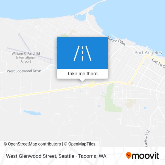 Mapa de West Glenwood Street