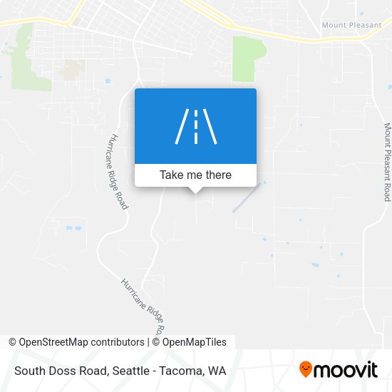South Doss Road map