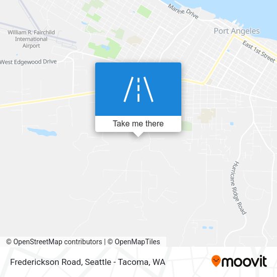 Mapa de Frederickson Road