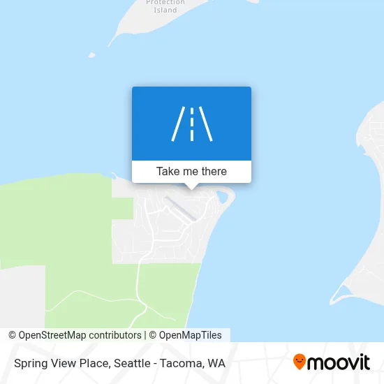 Spring View Place map