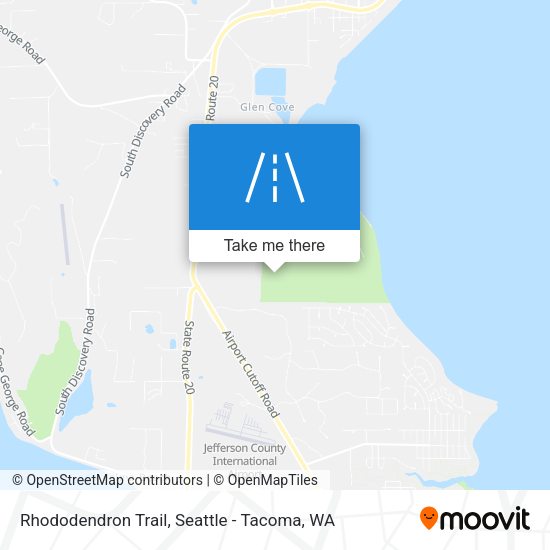 Rhododendron Trail map