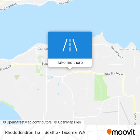 Rhododendron Trail map