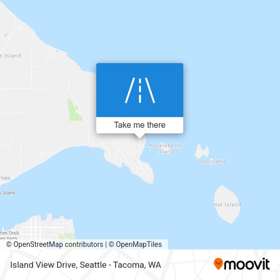 Island View Drive map