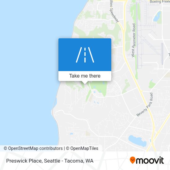 Preswick Place map