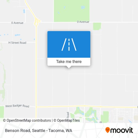 Mapa de Benson Road