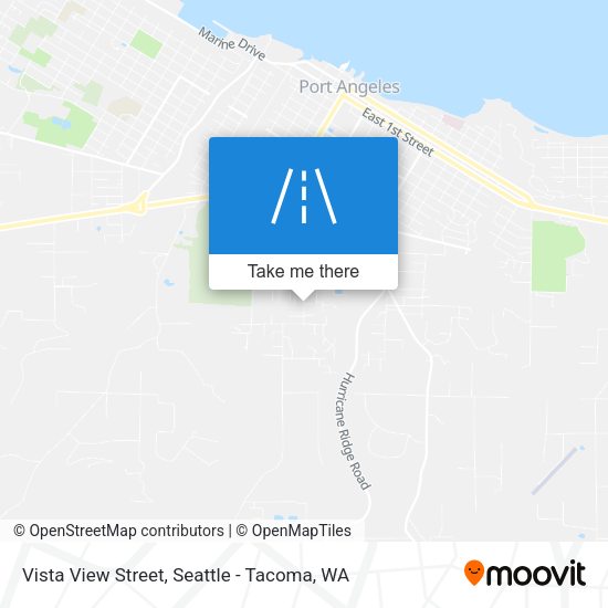 Vista View Street map