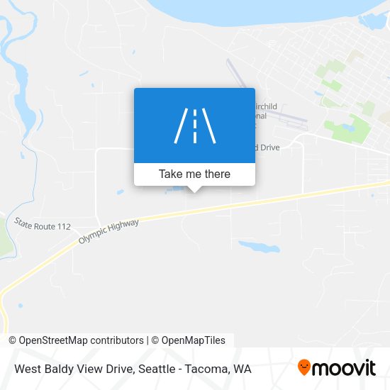 West Baldy View Drive map