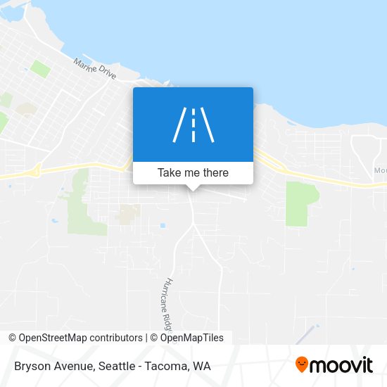 Bryson Avenue map