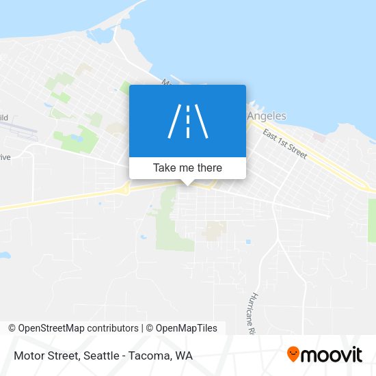 Motor Street map