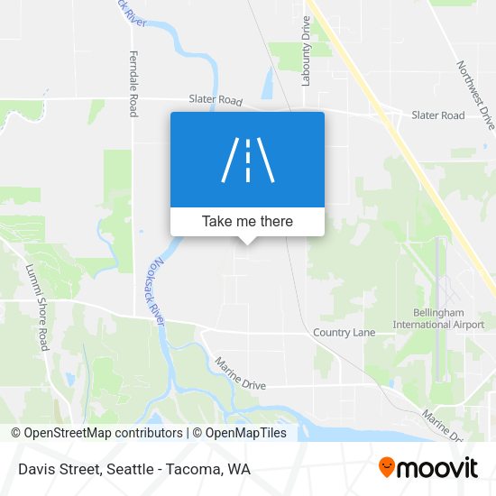 Davis Street map