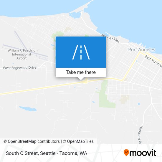 Mapa de South C Street