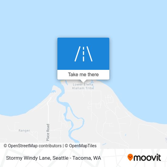 Stormy Windy Lane map