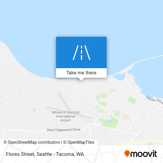 Mapa de Flores Street