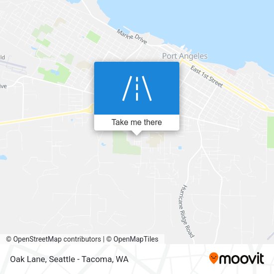 Mapa de Oak Lane