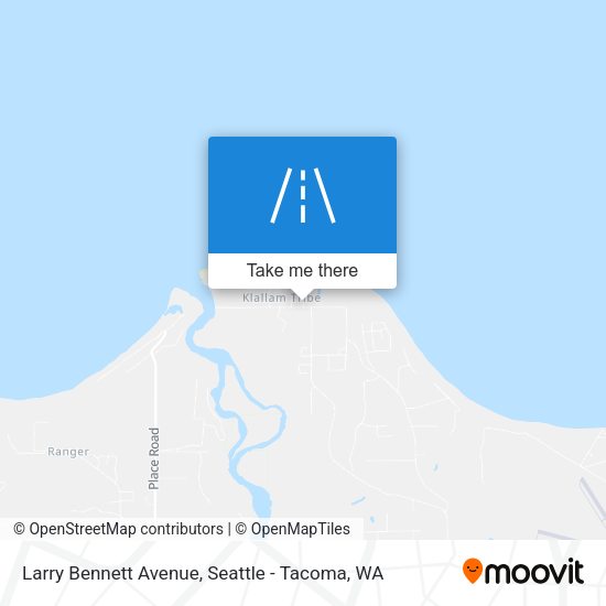 Mapa de Larry Bennett Avenue