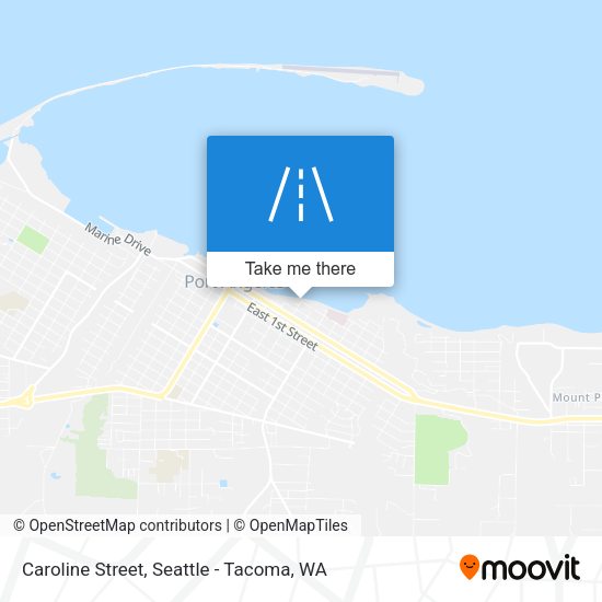 Caroline Street map