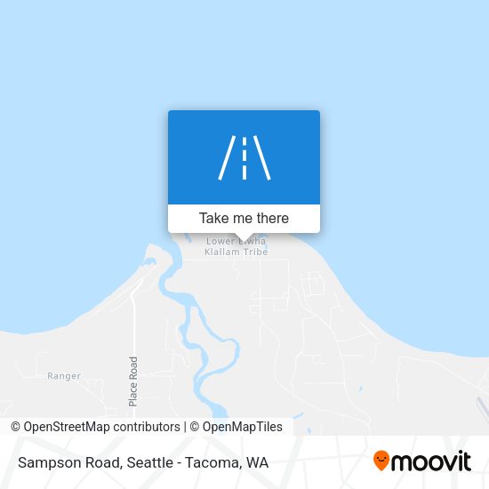 Sampson Road map