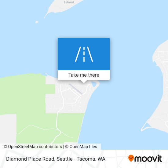 Diamond Place Road map