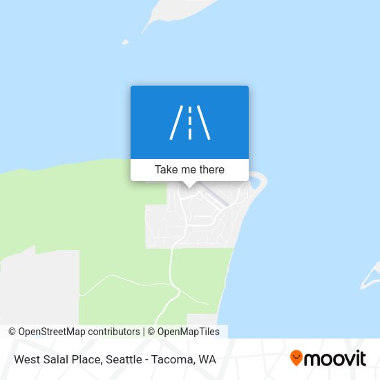 Mapa de West Salal Place