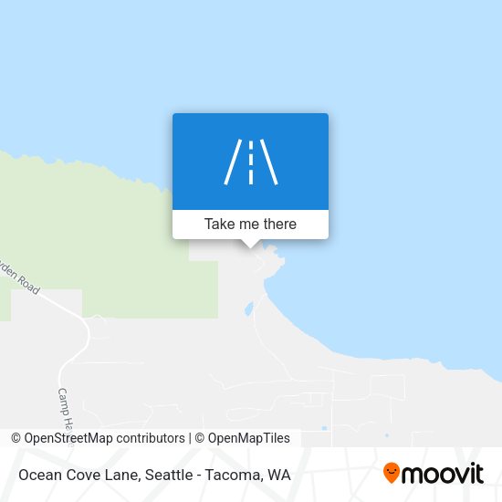 Mapa de Ocean Cove Lane