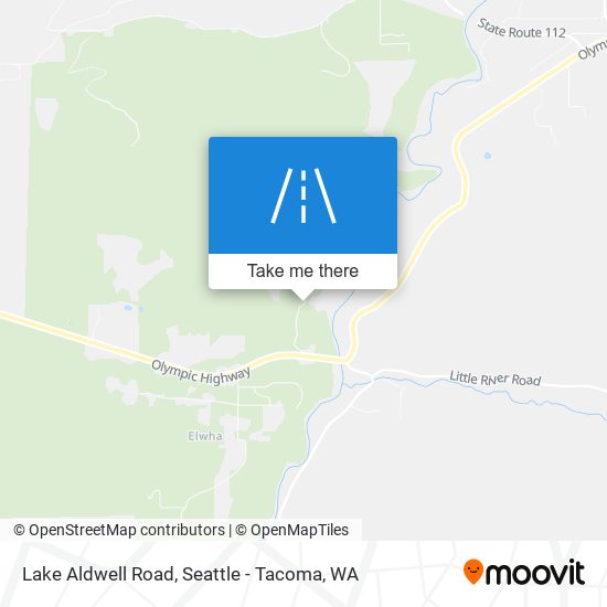 Mapa de Lake Aldwell Road
