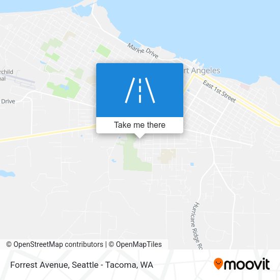 Mapa de Forrest Avenue