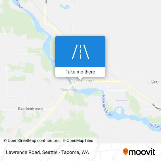 Lawrence Road map