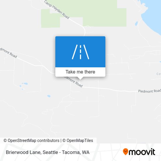 Mapa de Brierwood Lane