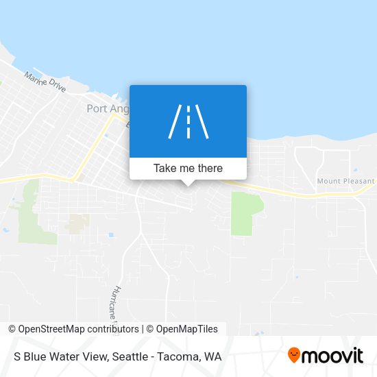 S Blue Water View map