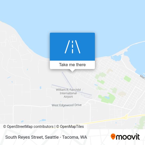Mapa de South Reyes Street